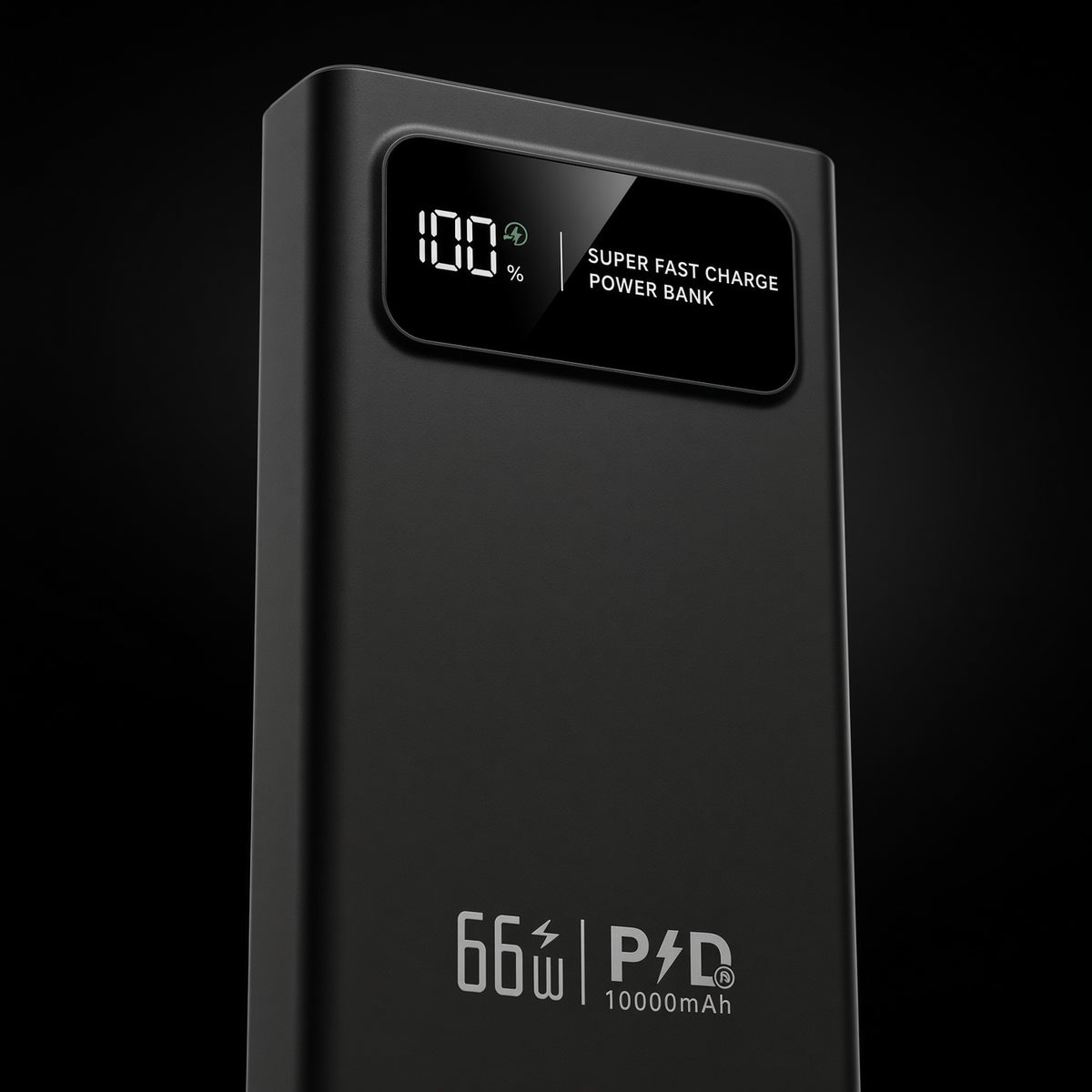 10000mAh Fast Charge Power Bank – 66W PD, Digital Display