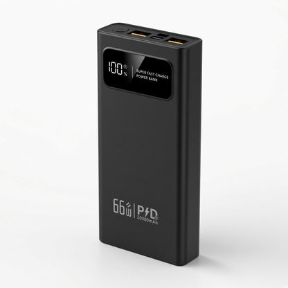10000mAh Fast Charge Power Bank – 66W PD, Digital Display