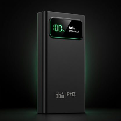10000mAh Fast Charge Power Bank – 66W PD, Digital Display