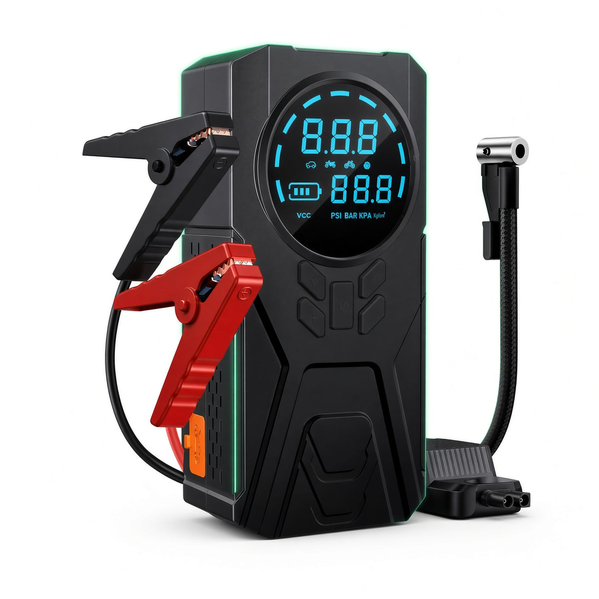 Revolto 4-in-1 Car Emergency Kit
